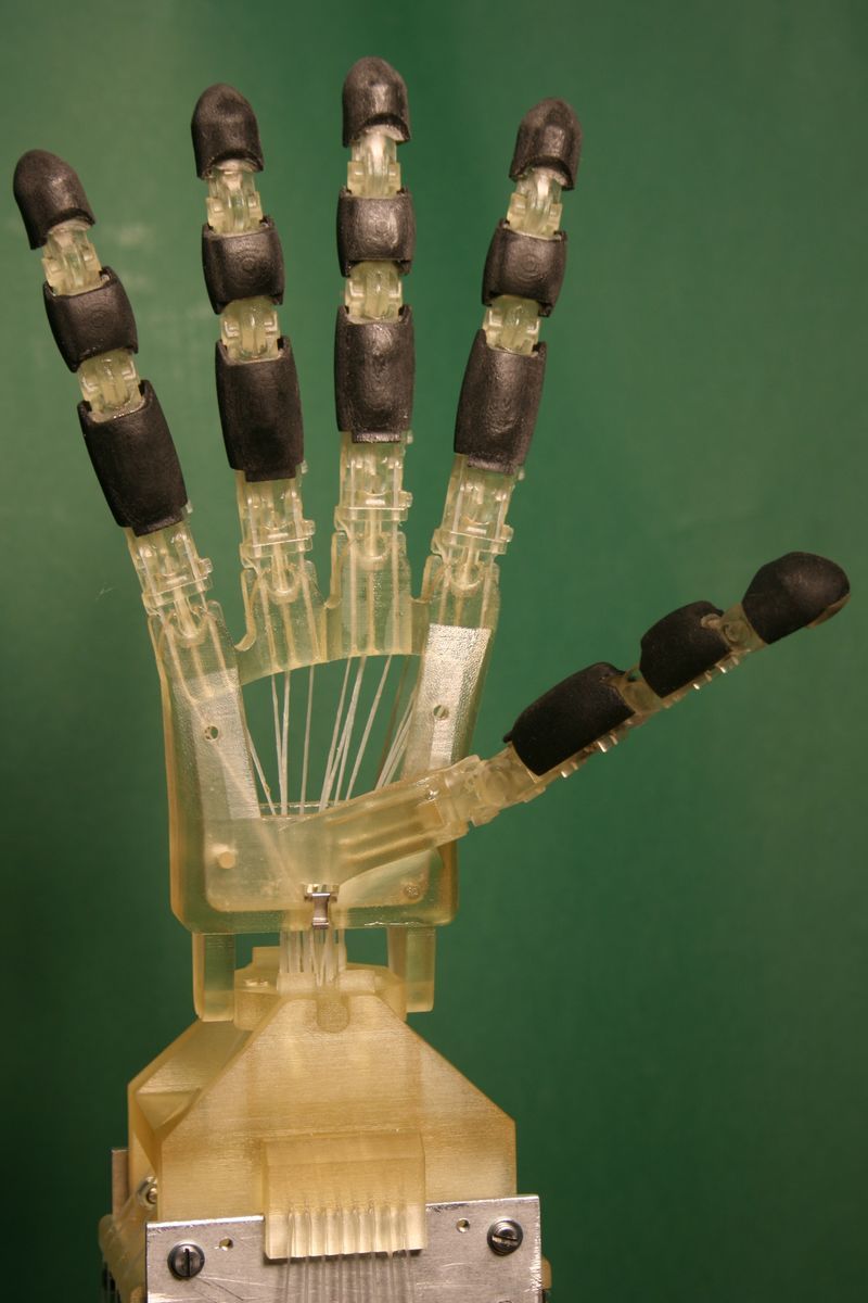 Twisted String actuator hand from Dexmart