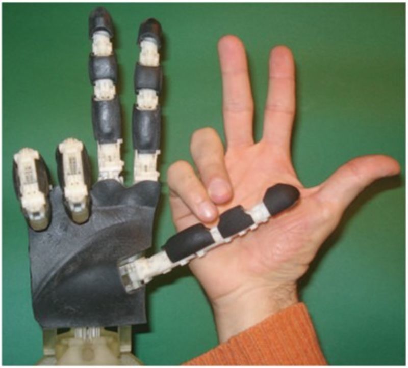 Twisted String actuator hand from Dexmart