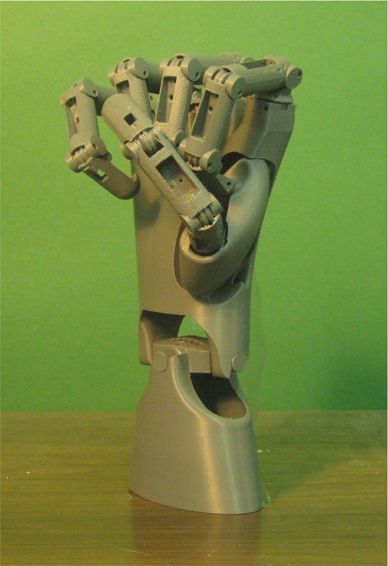 Twisted String actuator hand from Dexmart