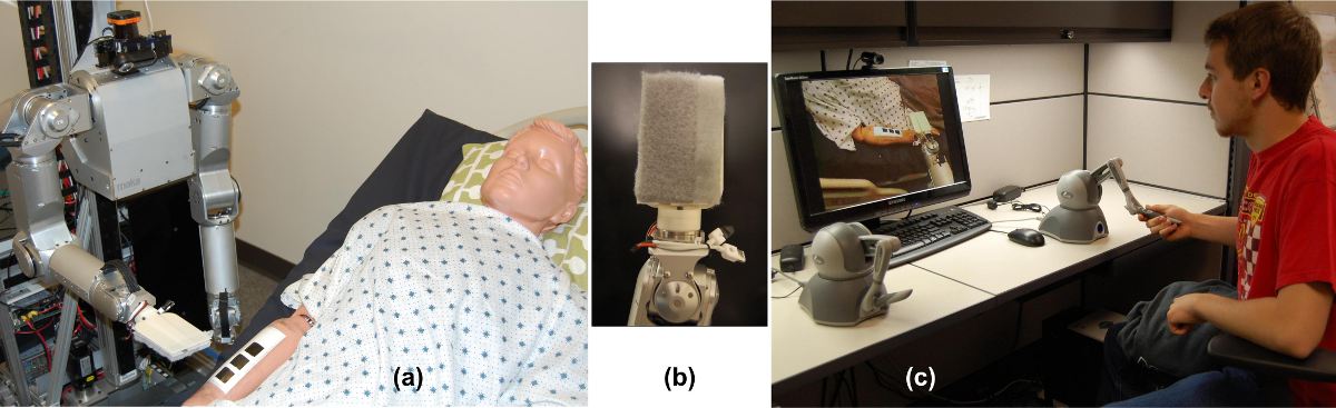 Phantom Omni teleoperation of Cody for Robot Cleaning