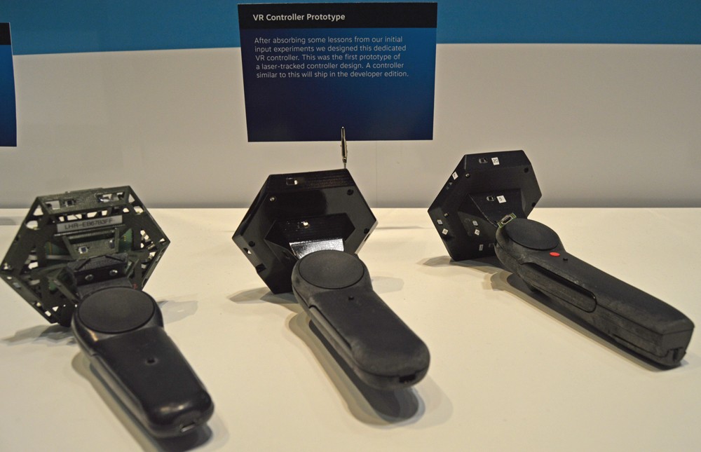 Valve's "Lighthouse" tracking system as part of HTC Vive