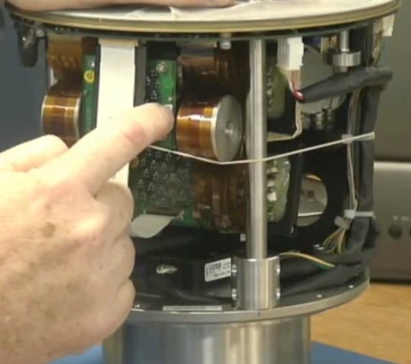 Velodyne Insides: Top Avalanche Photodiode Assembly