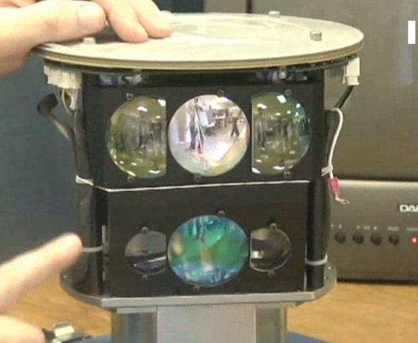 Velodyne Insides: Front Lens Blocks