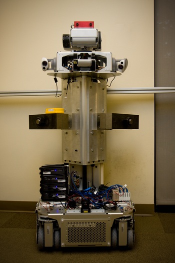 Willow Garage PR2 Robot Base, Spine, and Head Prototype