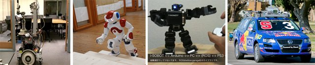 Robots Using Willow Garage's ROS (Robot Operating System)