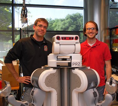 PR2 Unboxing at Stanford