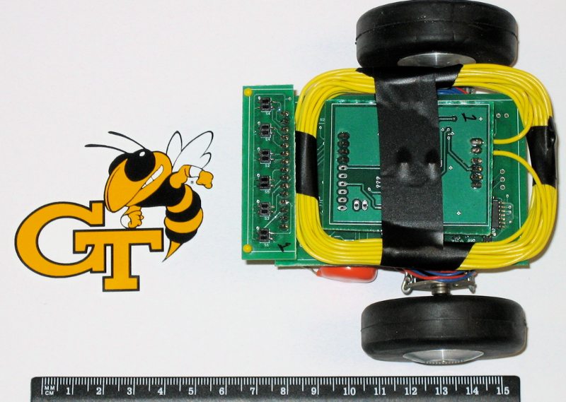 Wirelessly Powered Robot Swarm