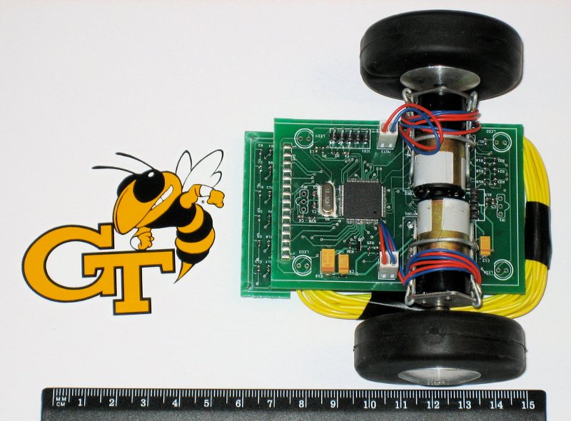 Wirelessly Powered Robot Swarm