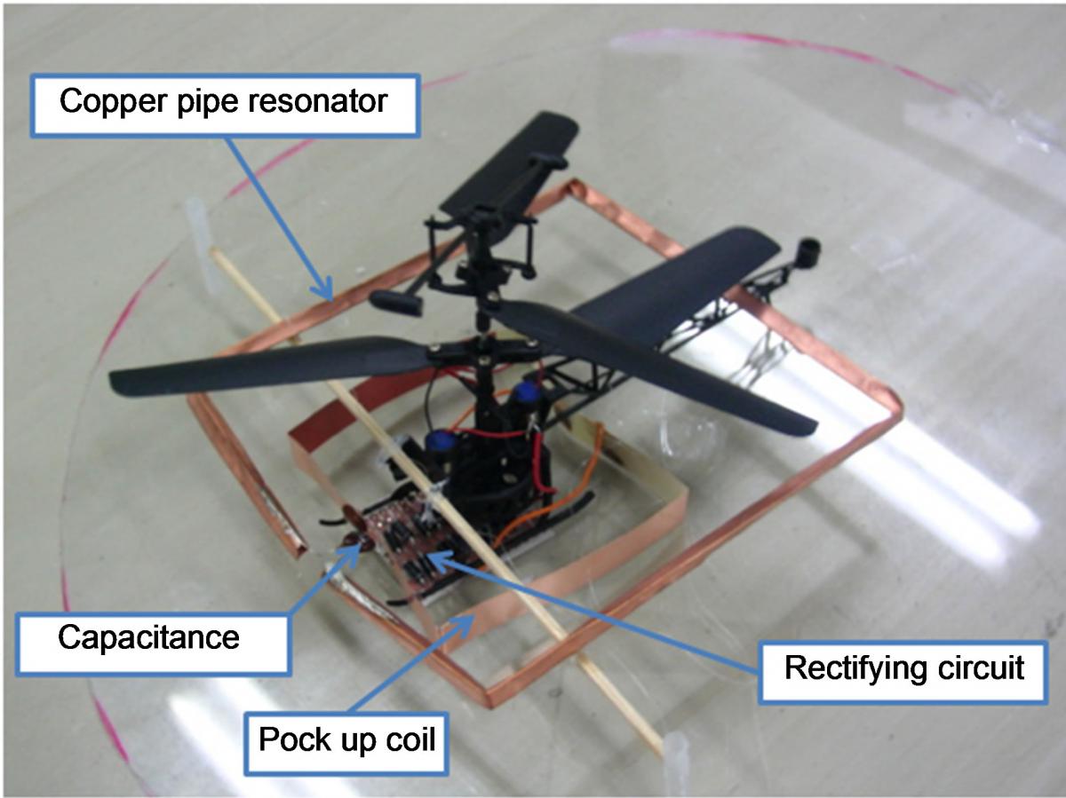 Resonant Wireless Power Transfer to Drone